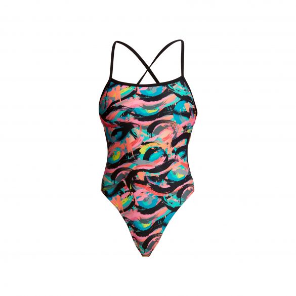 Funkita Crazy painter Cut away badpak dames FKS004L02183