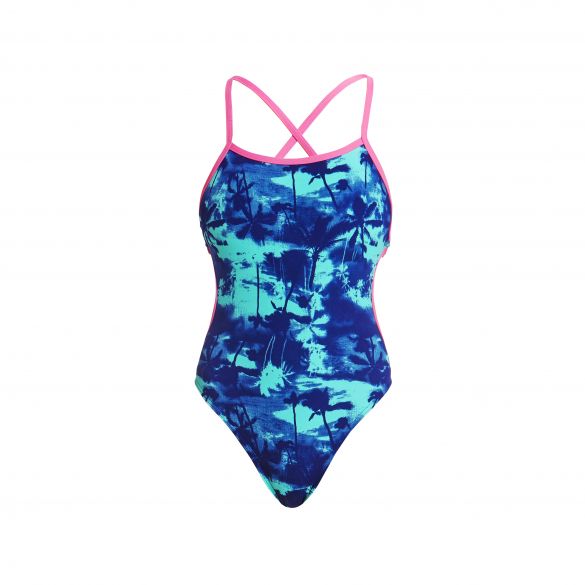 Funkita Hawaiian skies Cut away badpak dames FKS004L02416