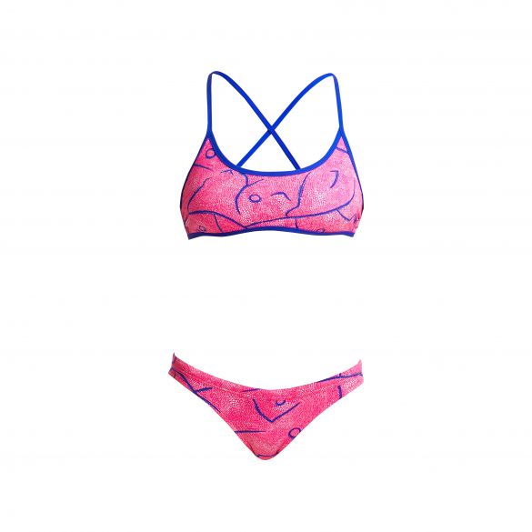 Funkita Rock salt Tie down bikini set dames FKS007L02329+FS22L02329