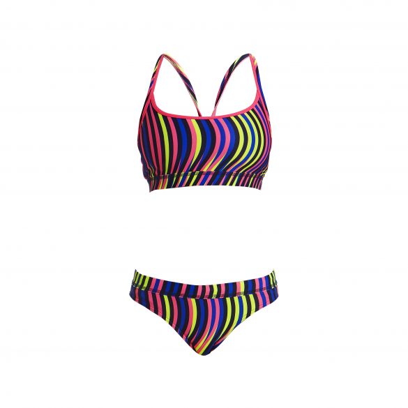 Funkita Squiggle piggle Sports bikini set dames FS02L02436+FS03L02436