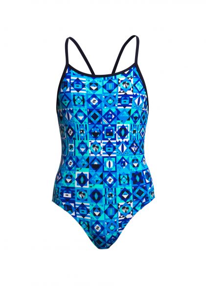 Funkita Strike it lucky diamond back badpak meisjes FS11G01890
