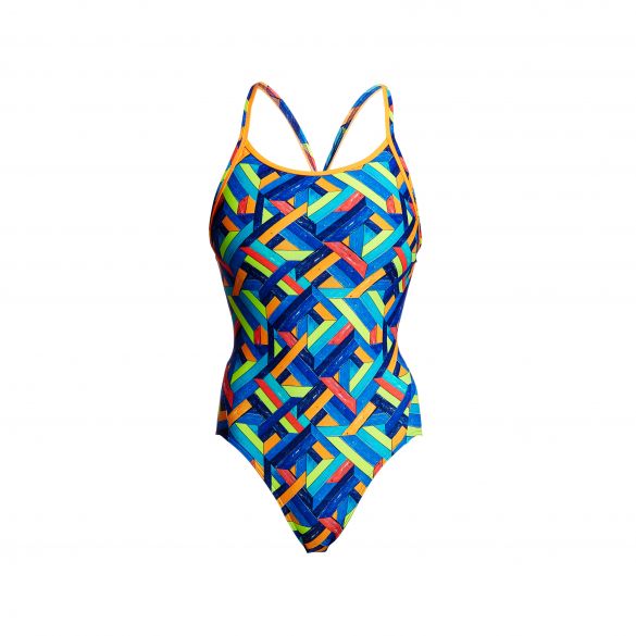 Funkita Boarded Up diamond back badpak dames FS11L02212