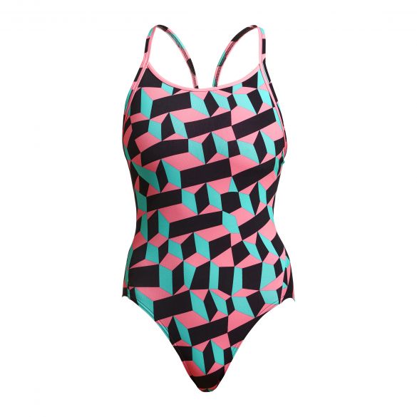 Funkita Step Up diamond back badpak dames FS11L71170