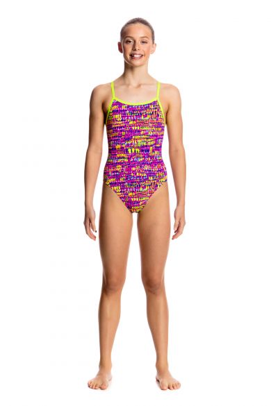 Funkita Dotty dash single strap badpak meisjes FS16G01788