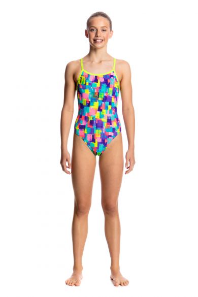 Funkita Madam monet single strap badpak meisjes FS16G01770