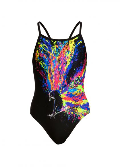 Funkita Wing attack single strap badpak meisjes FS16G01903