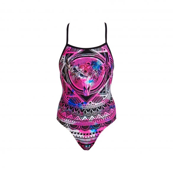 Funkita Skull swim strapped in badpak dames FS38L01969