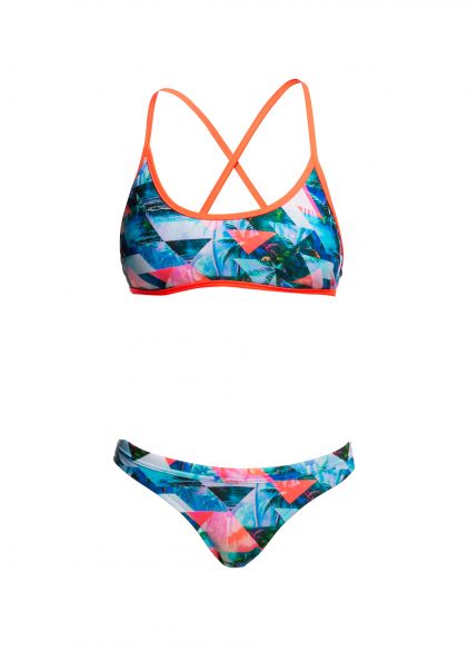 Funkita Split scene Tie down bikini set dames FS39L01775+FS22L01740