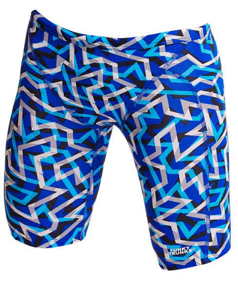Funky Trunks Ticker Tape training jammer zwembroek heren FT37M02640