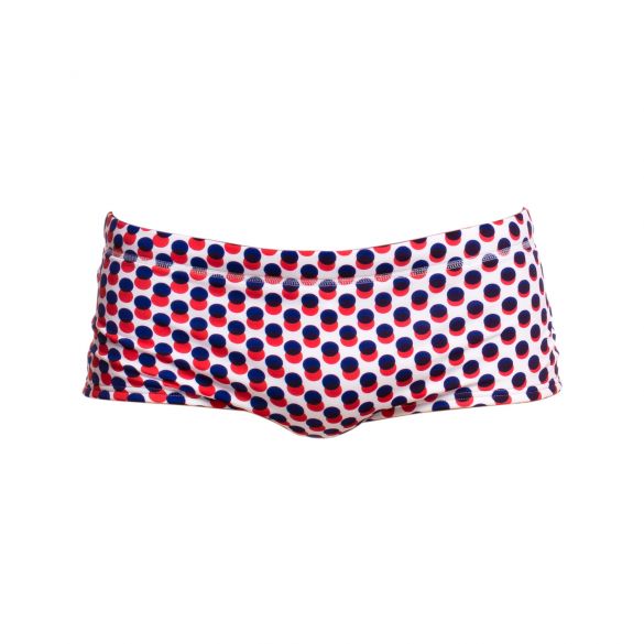 Funky Trunks Sir dots a lot Plain front trunk zwembroek heren FT01M01873