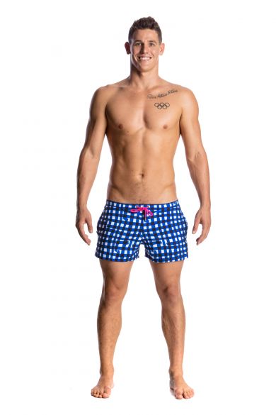 Funky Trunks Checkin in Shorty shorts zwembroek heren FT40M01653
