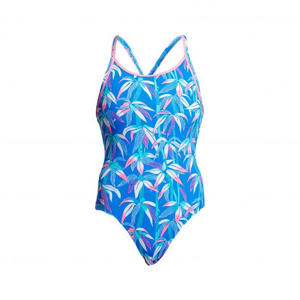 Funkita Boobam Blue diamond back badpak dames FS11L02633