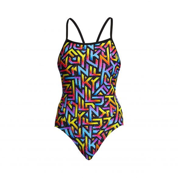 Funkita Brand Galaxy single strap badpak dames FS15L71214
