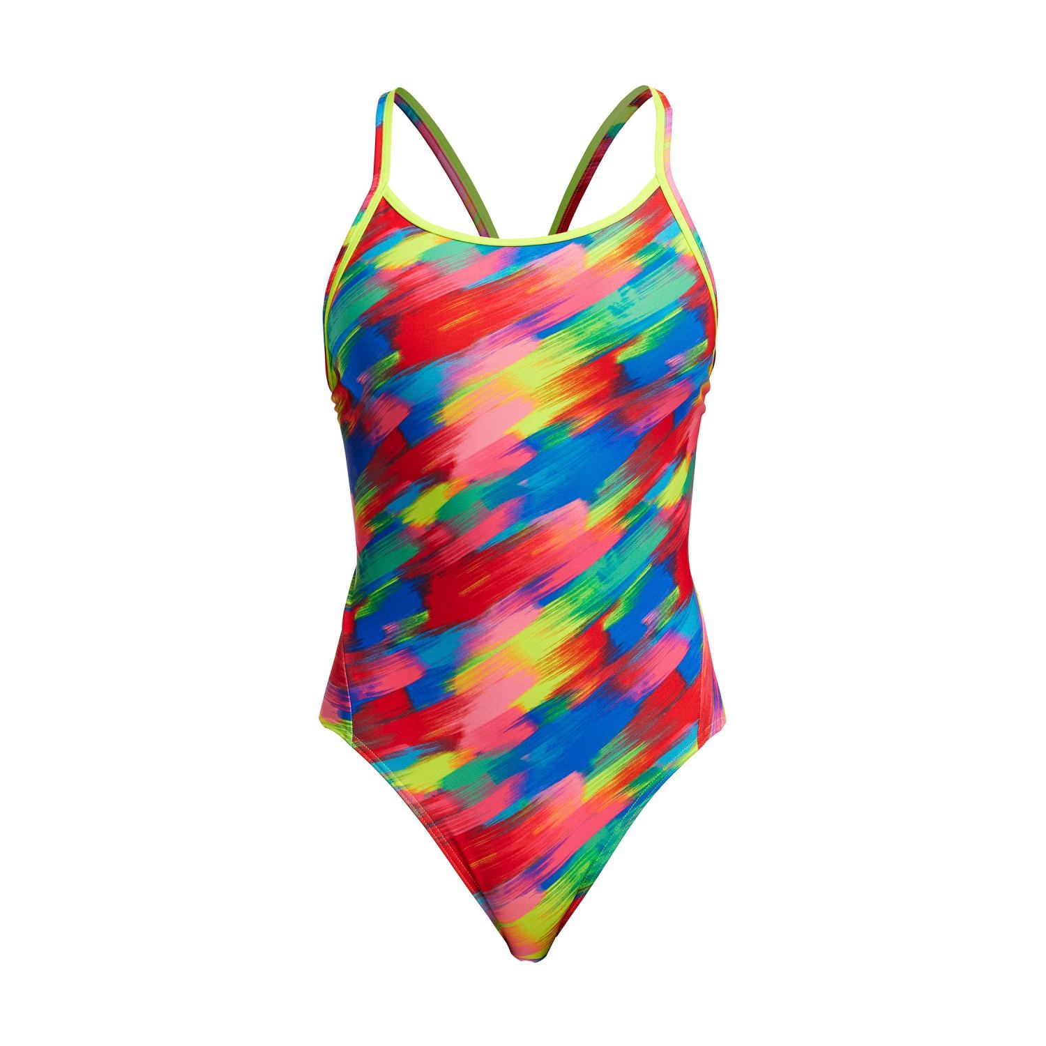 Funkita stroked diamond back badpak dames FKS033L71918