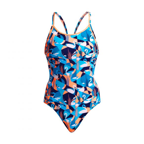 Funkita Swan Song Eco diamond back badpak dames FKS033L71329