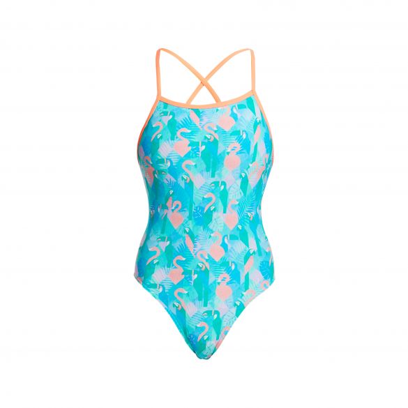 Funkita Pastel Paradise tie me tight badpak dames FKS001L02500