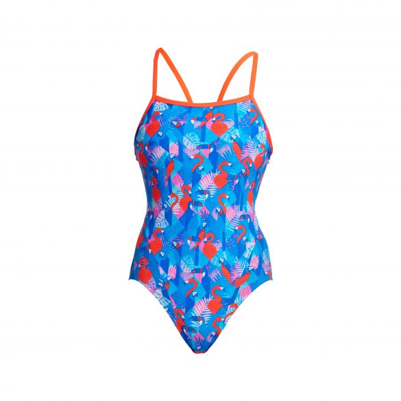 Funkita Flaming Vegas single strap badpak dames FS15L02501