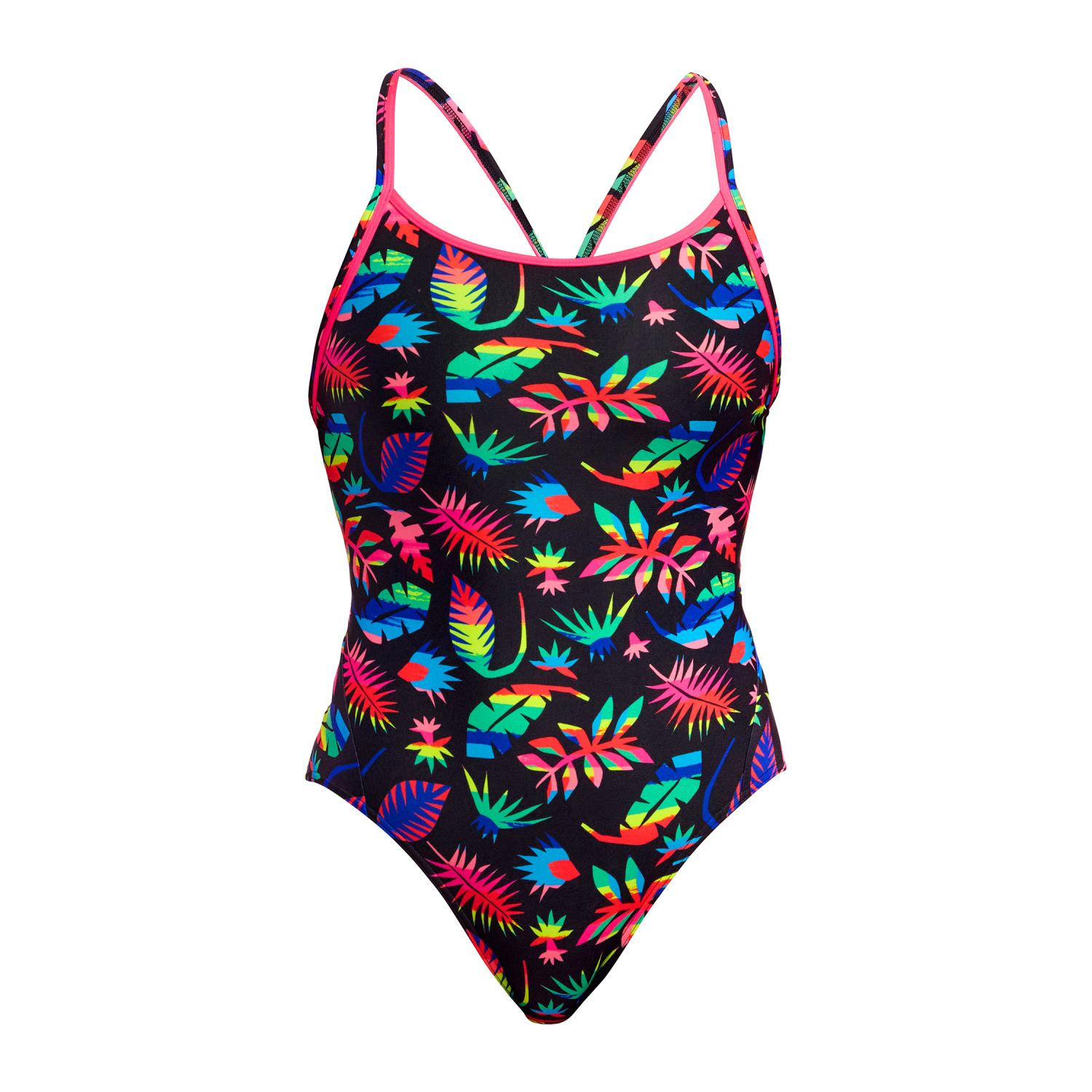 Funkita Lost Leaf diamond back badpak dames FKS033L72241