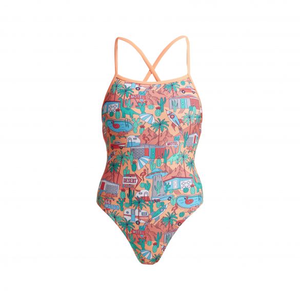 Funkita Burning Man strapped in badpak dames FS38G70919