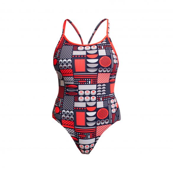 Funkita Bento Box diamond back badpak dames FS11L02663