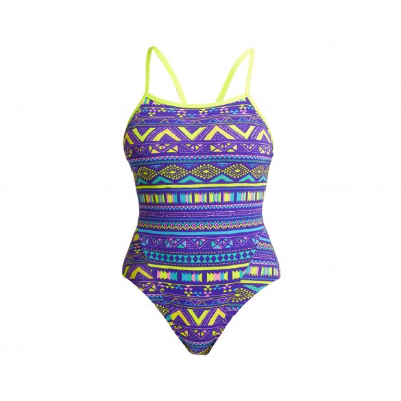 Funkita Inca Inked single strap badpak dames FS15L70966