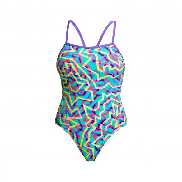 Funkita Mint Strips single strap badpak dames FS15L02642