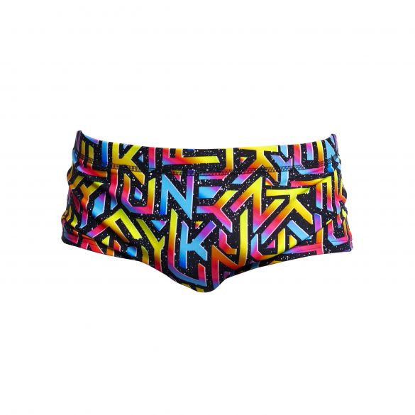 Funky Trunks Brand Galaxy plain front trunk zwembroek heren FT01M71214