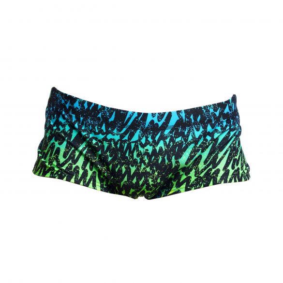 Funky Trunks Spraying Alive plain front trunk zwembroek heren FT01M71248