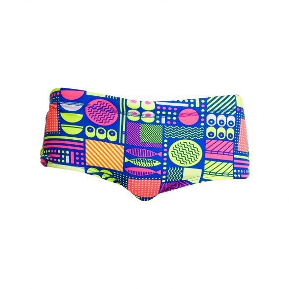 Funky Trunks Packed Lunch Plain Front Trunk zwembroek heren FT01M02664