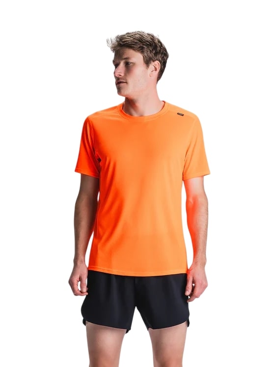Fusion Nova T-shirt oranje heren 1033-ORA
