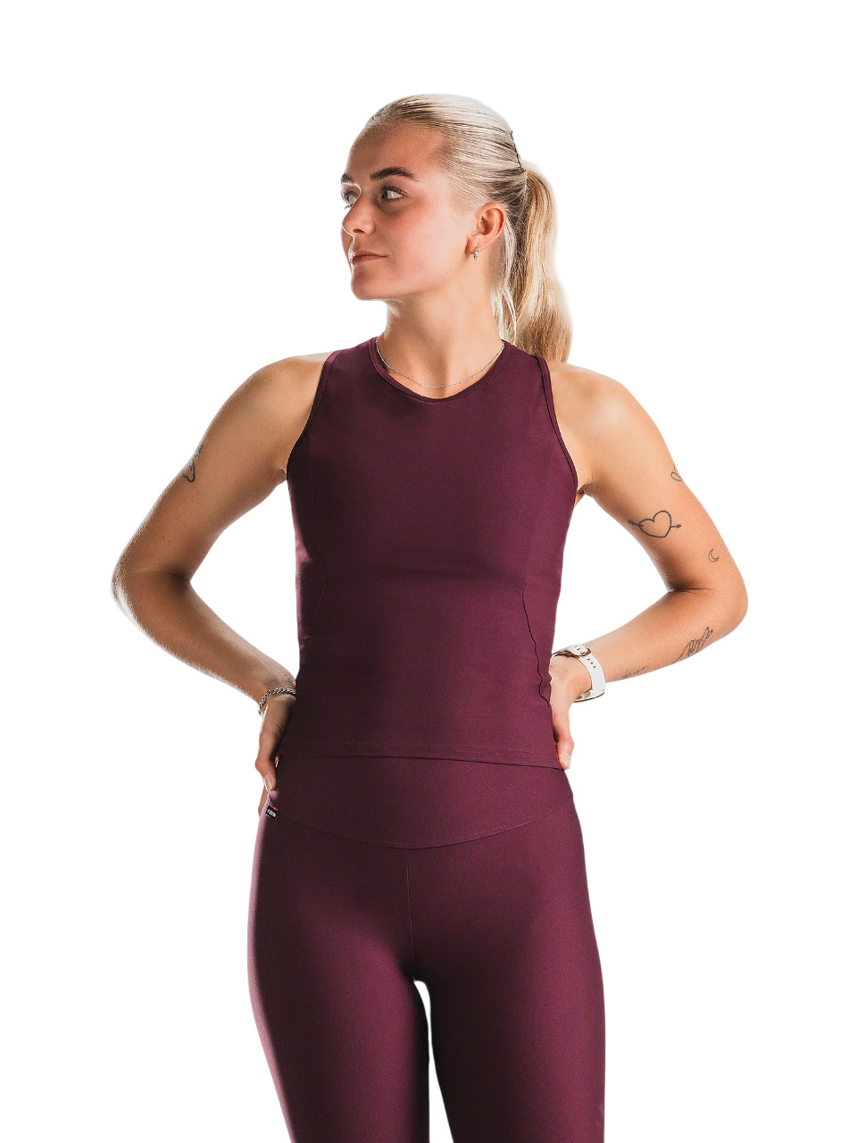 Fusion Tank Top bordeaux dames 1269-BOR