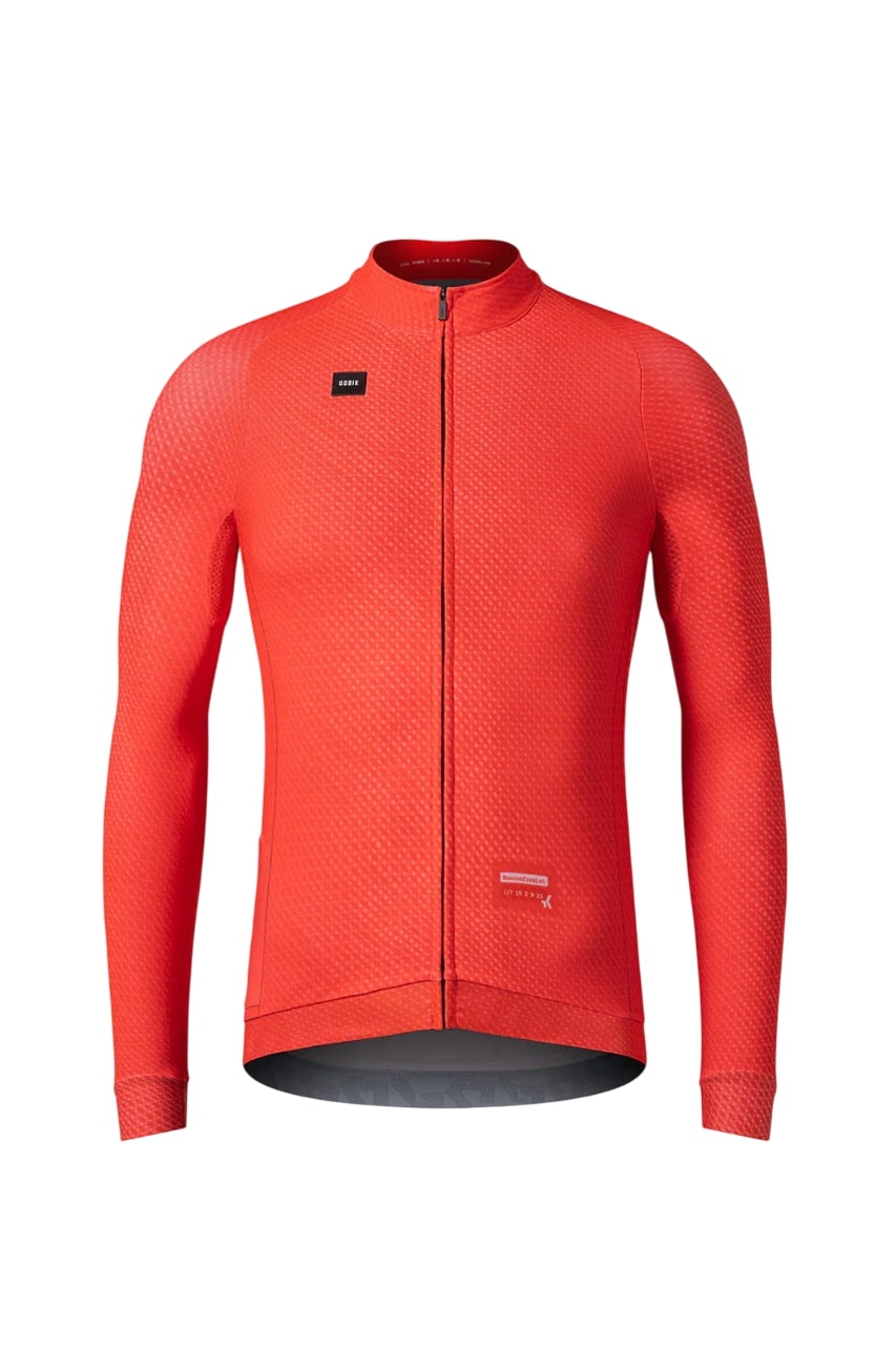 Gobik Hyder Vermilion fietsshirt lange mouw heren  10-01-080-047