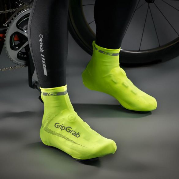 Kostuums vee zege GripGrab RaceAero hi-vis overschoenen kopen? Bestel bij triathlon24.be