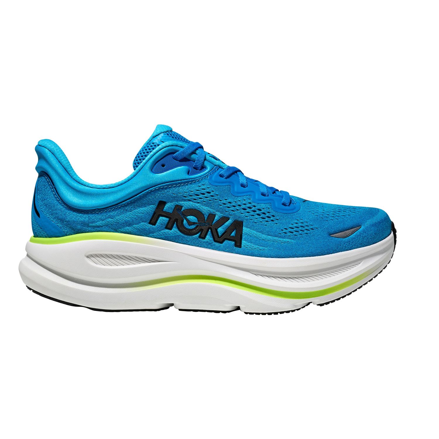 Hoka Bondi 9 hardloopschoenen Skyward Blue/Hoka Blue heren 1162011-SLHK