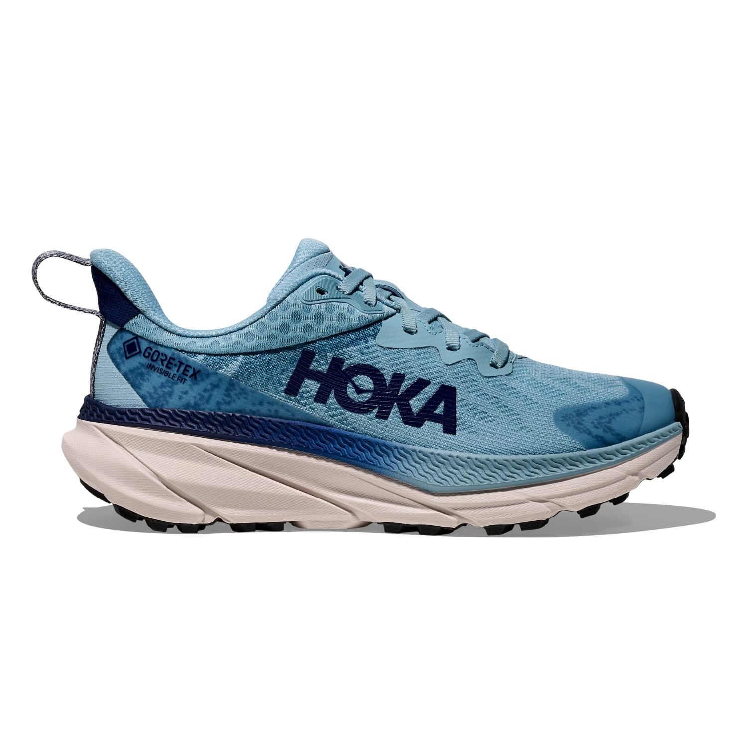 Hoka Challenger ATR 7 GTX hardloopschoenen Raindrop/Grout dames 1134502-RPG