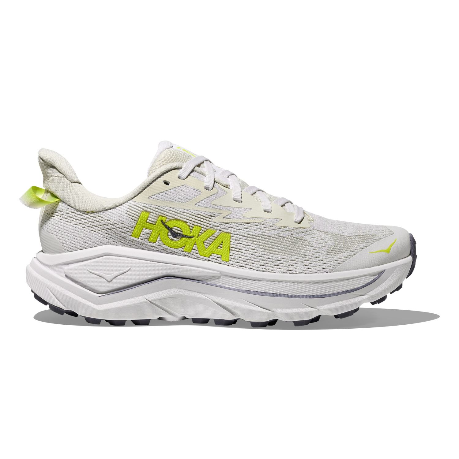 Hoka Challenger ATR 8 hardloopschoenen White/Neon Hoka Citrus dames 1168717-WNH