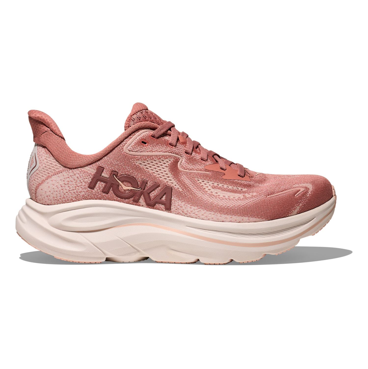 Hoka Clifton 10 hardloopschoenen Blush/Rose Latte dames 1162031-BHRS