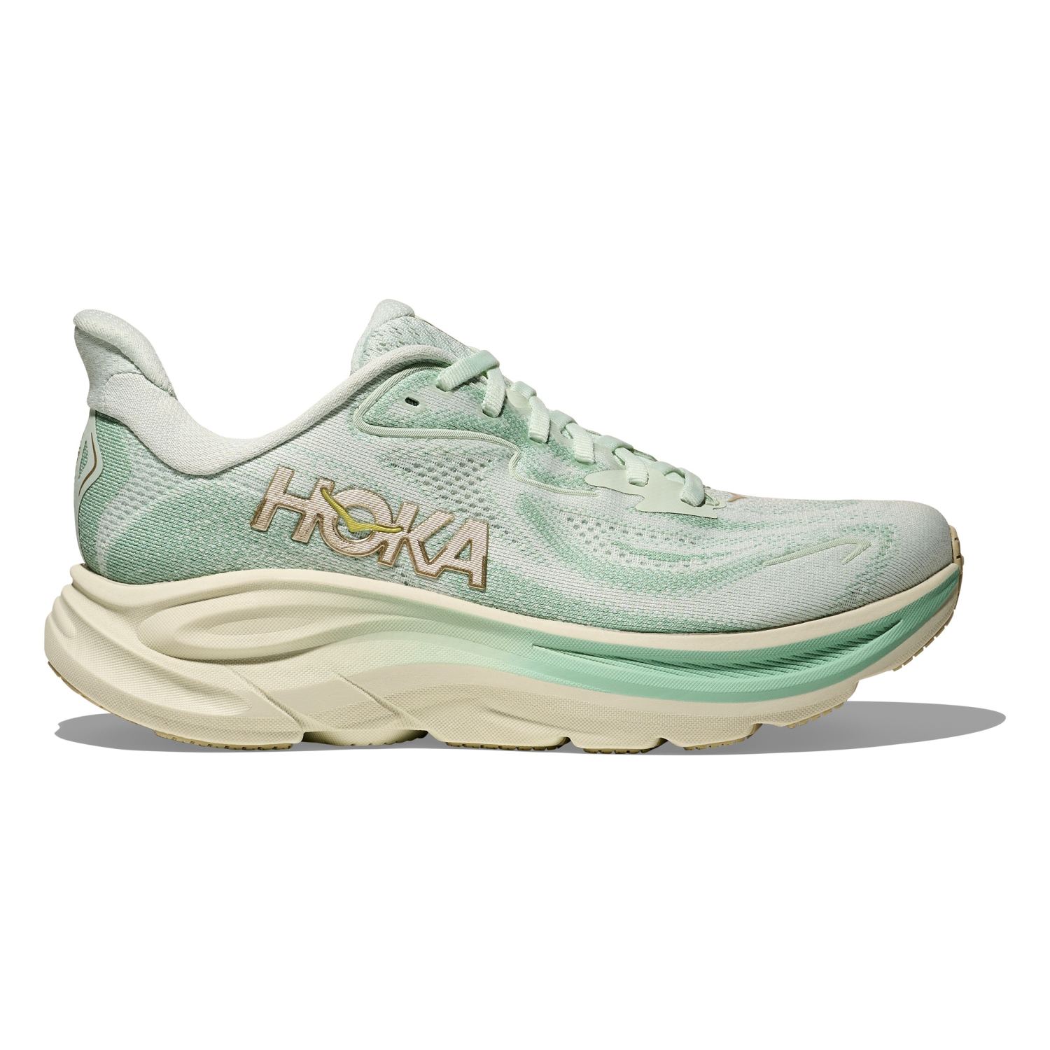 Hoka Clifton 10 hardloopschoenen Sea Glass/Jadeite dames 1162031-SJD