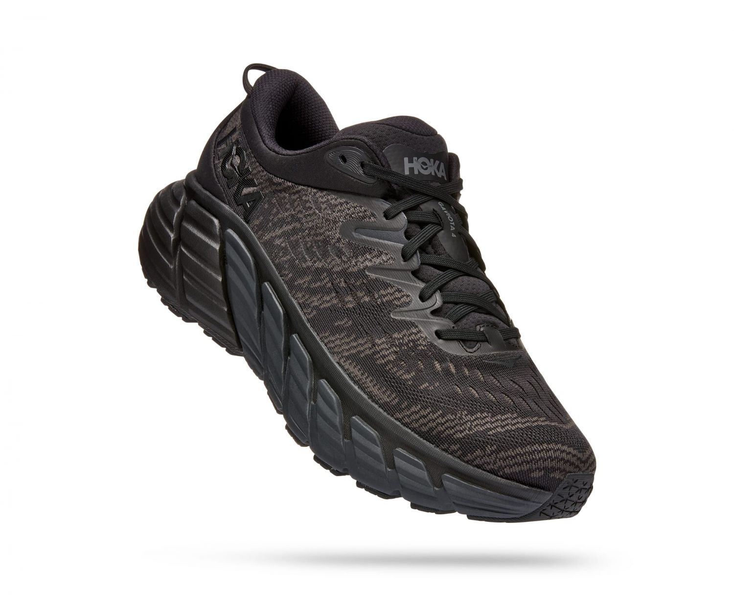 Hoka Gaviota 4 hardloopschoenen zwart heren 1123198-BBLC
