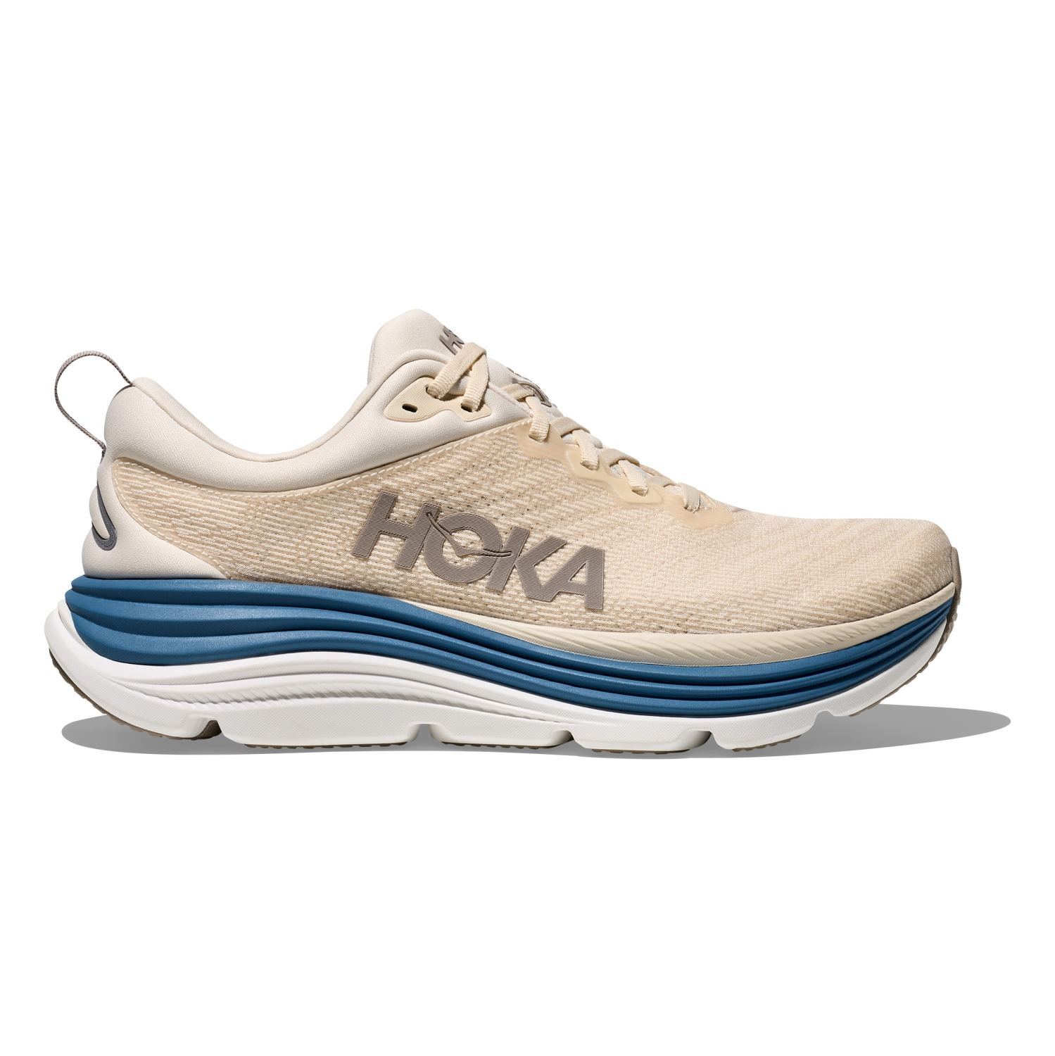 Hoka Gaviota 5 hardloopschoenen Birch/Foggy Night heren 1127929-BHFG