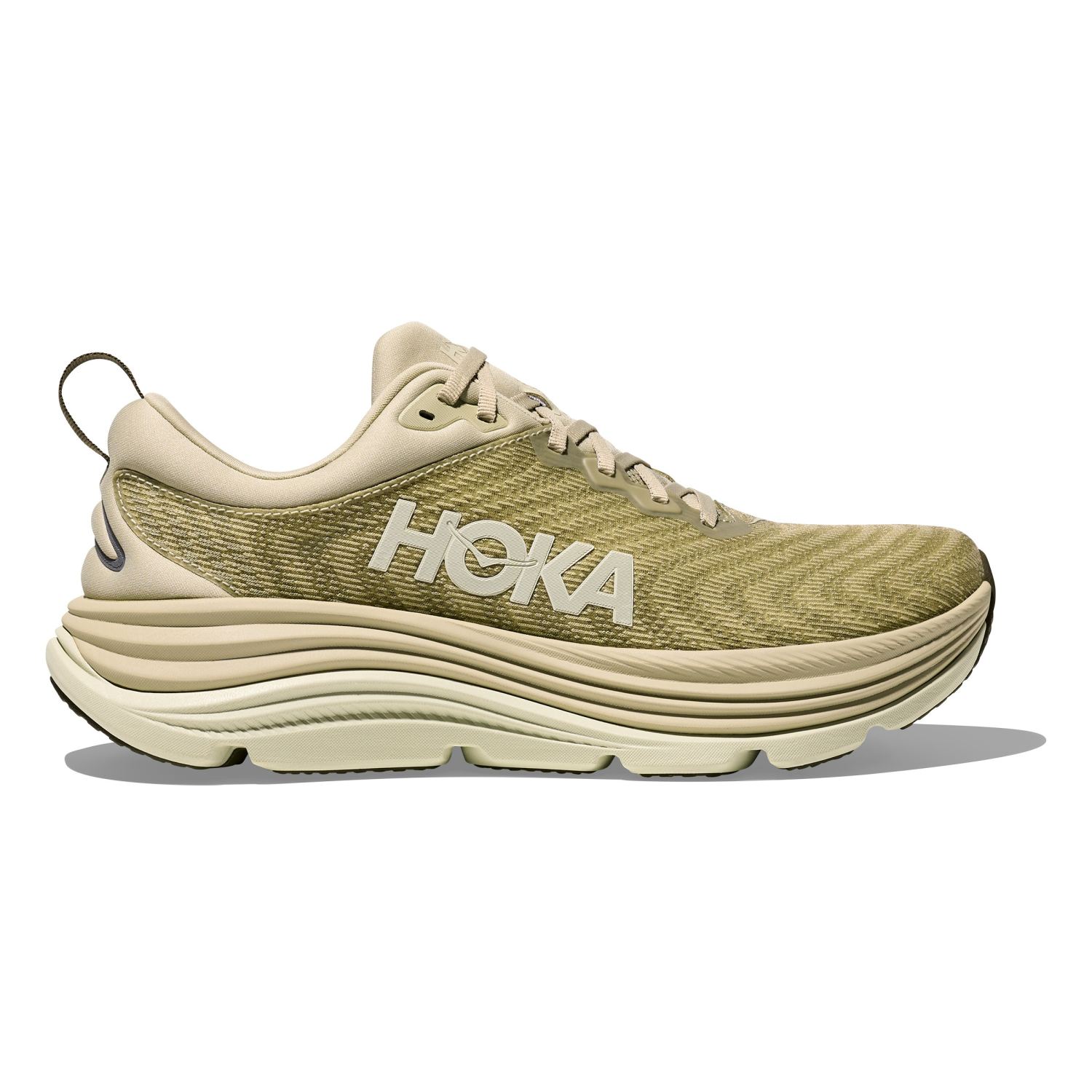 Hoka Gaviota 5 hardloopschoenen Oyster Mushroom/Truffle Salt heren 1127929-ORF