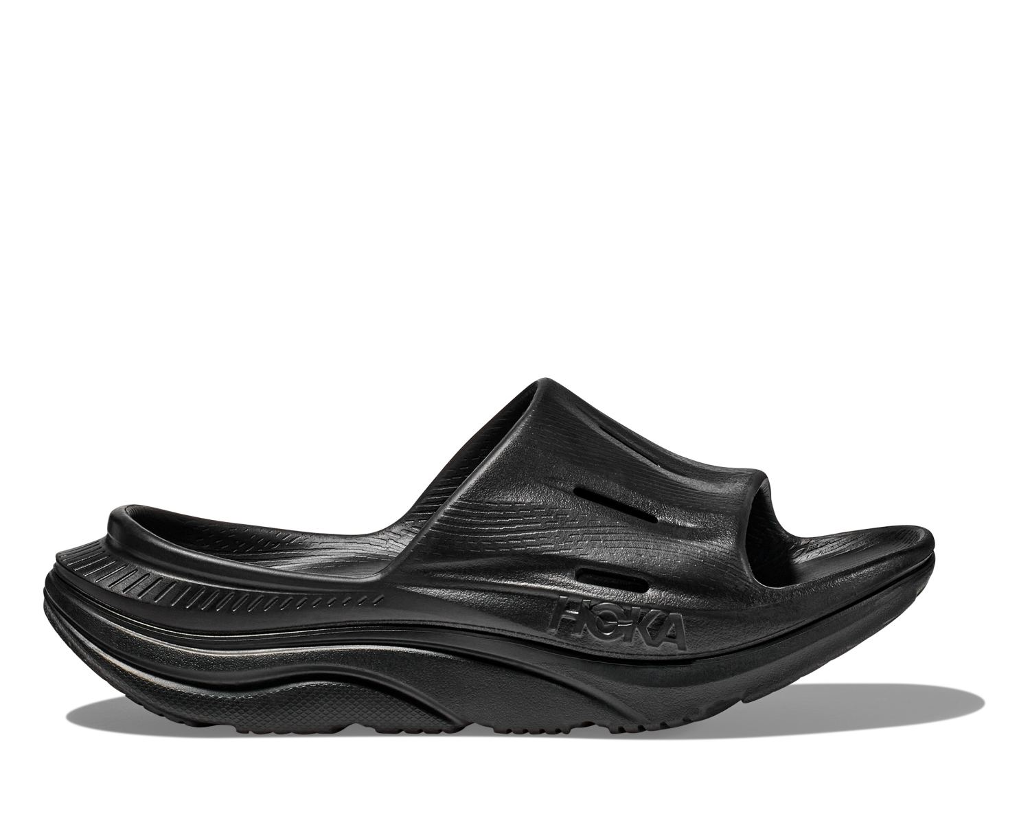 Hoka ORA Recovery Slide 3 slippers zwart heren 1135061-BBLC