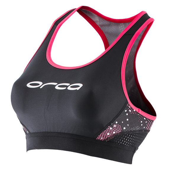 Orca Core support bra zwart/roze dames HVCA17