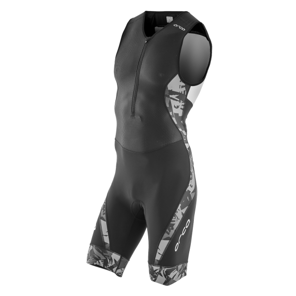 Orca 226 kompress race trisuit mouwloos zwart heren HVD002