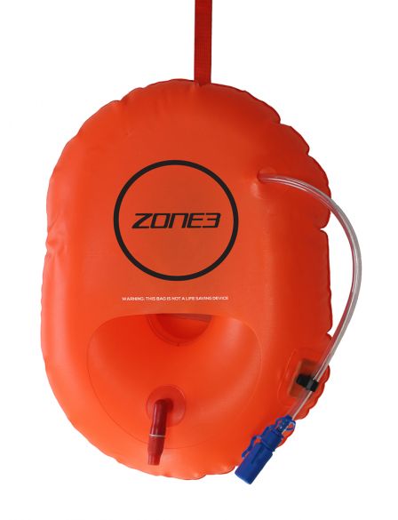 Zone3 Buoy/Dry bag hydration control oranje SA18SBHY113