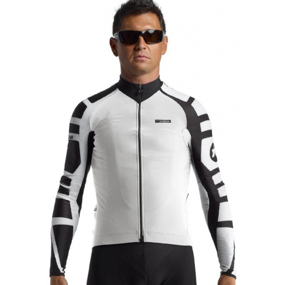 Assos iJ.tiBuru.4 fietsjack wit heren 113031656