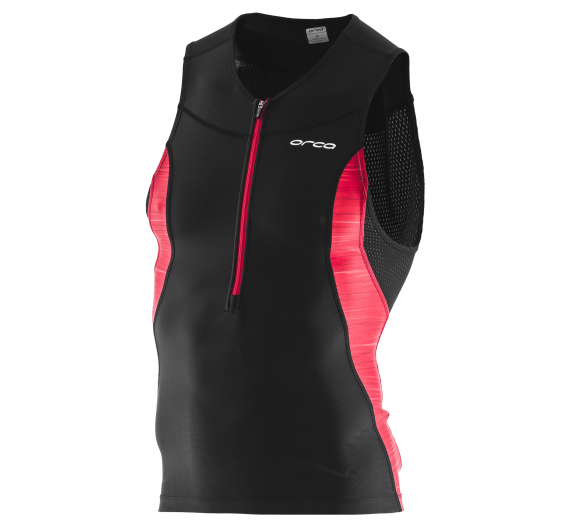 Orca Core tri tank top mouwloos zwart/rood heren JVC215