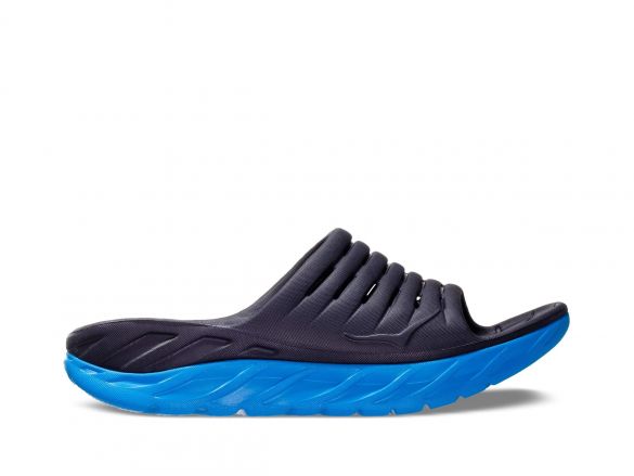 Hoka One One ORA Recovery Slide slippers blue heren 1099673-EDNB
