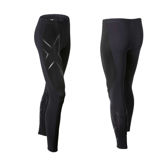 2XU Elite Merino thermal compression tight MA2639b zwart MA2639b