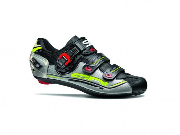 Sidi Genius 7 raceschoen zwart/zilver/geel heren SIGEN7NEARGI